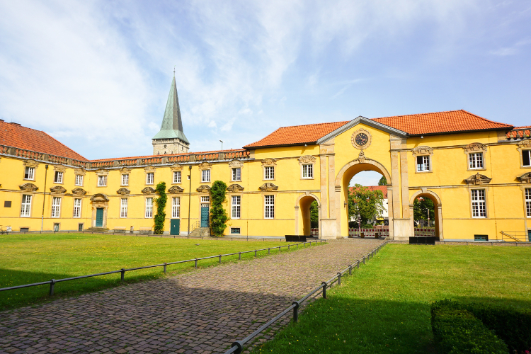 Osnabruck Castle Entrance